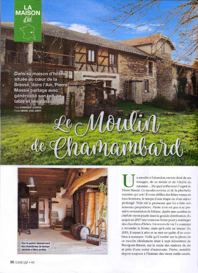 Le Moulin De Chamambard Otel Saint-Denis-les-Bourg Dış mekan fotoğraf